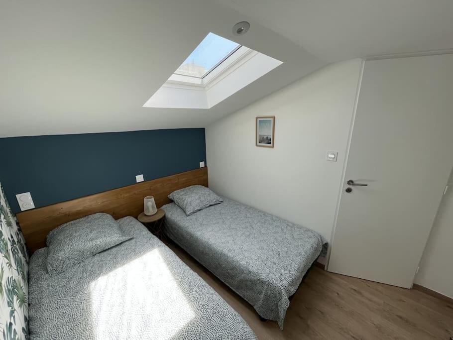 Duplex Centre Ville - 50M De La Plage - Clim - Garage - Netflix 勒格罗-迪鲁瓦 外观 照片